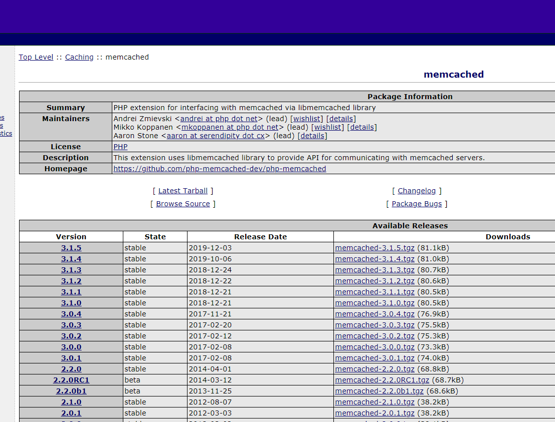 配置php的memcached